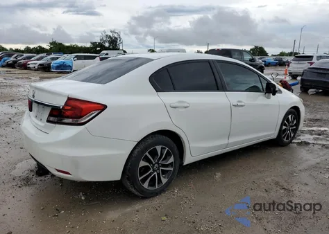 2015 Honda Civic Ex from USA, damaged, VIN 19XFB2F86FE042542